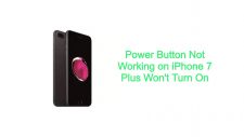 iPhone 7 plus won't turn on