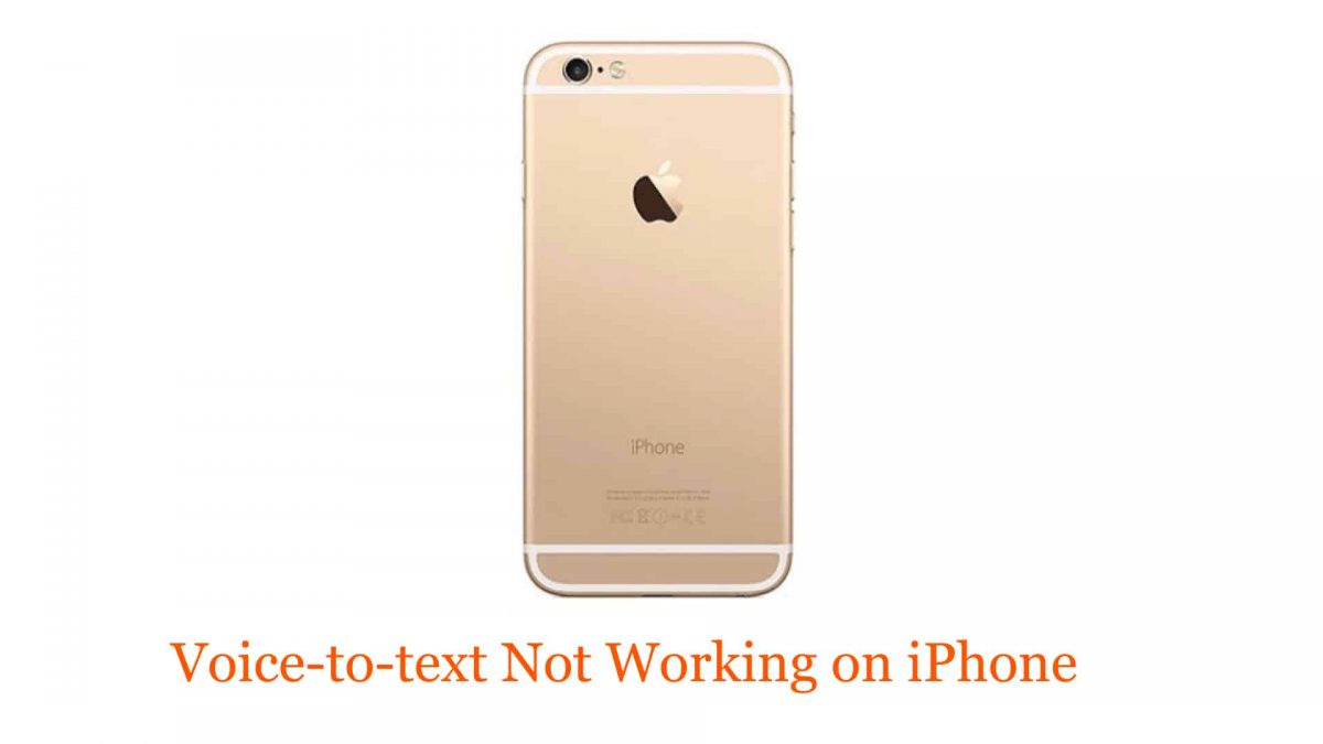 Voice To Text Not Working On Iphone Troubleshooting Guide