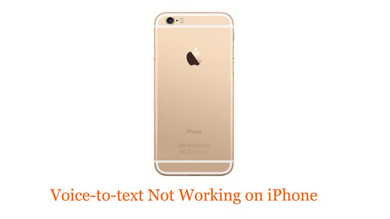 Voice-to-text Not Working on iPhone