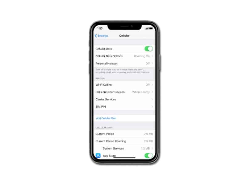 Fix cellular data that is not working after iOS 13.2 on iPhone XR