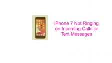 iphone 7 not ringing