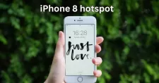 iPhone 8 hotspot