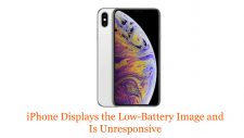 iPhone Displays the Low-Battery Image and Is Unresponsive