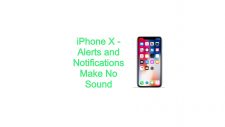 Alerts and Notifications Make No Sound