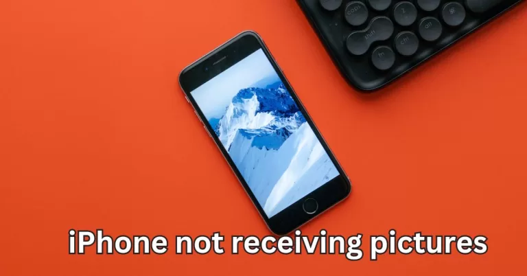iPhone not receiving pictures