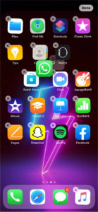 organize folders on iphone 11 home screen