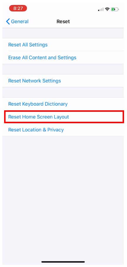 iphone 11 reset home screen 4 - TheCellGuide