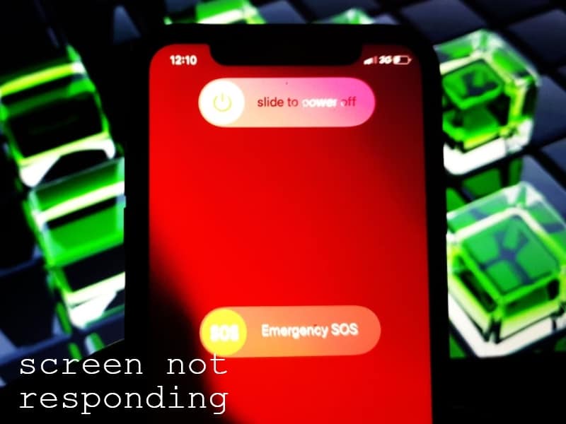 iphone x screen doesn t respond to touch