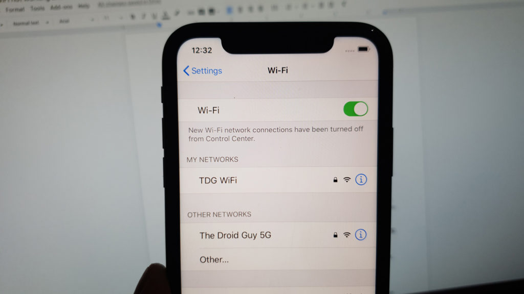 Fix an iPhone with WiFi not working after iOS 13.2.2