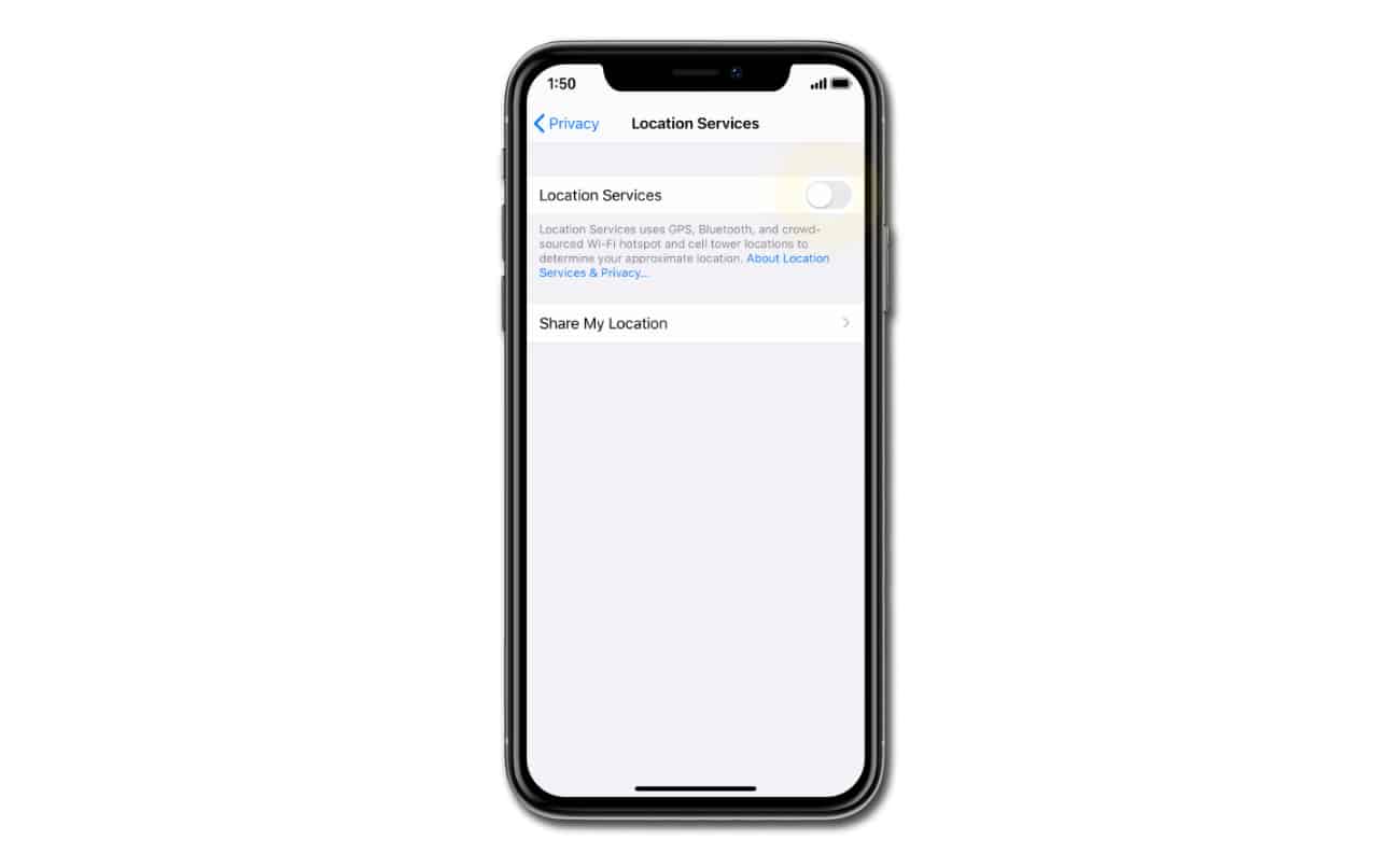 Mesterskab Slud retning How to fix iPhone X with GPS not working, location bug after iOS 13