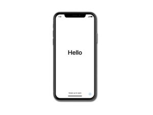 iphone x stuck on white apple logo