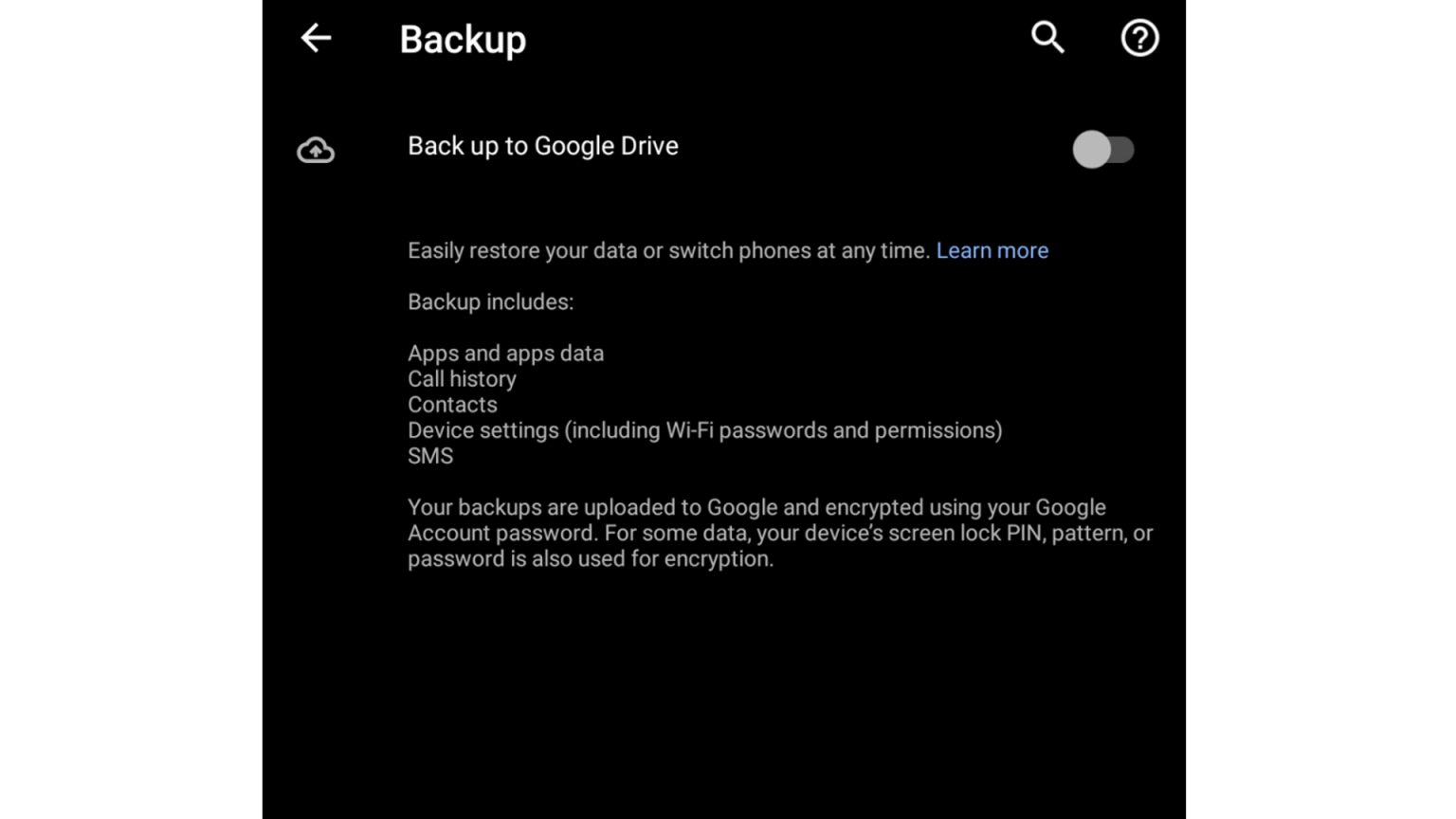 does samsung backup pictures