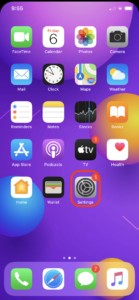iphone 11 change language settings icon