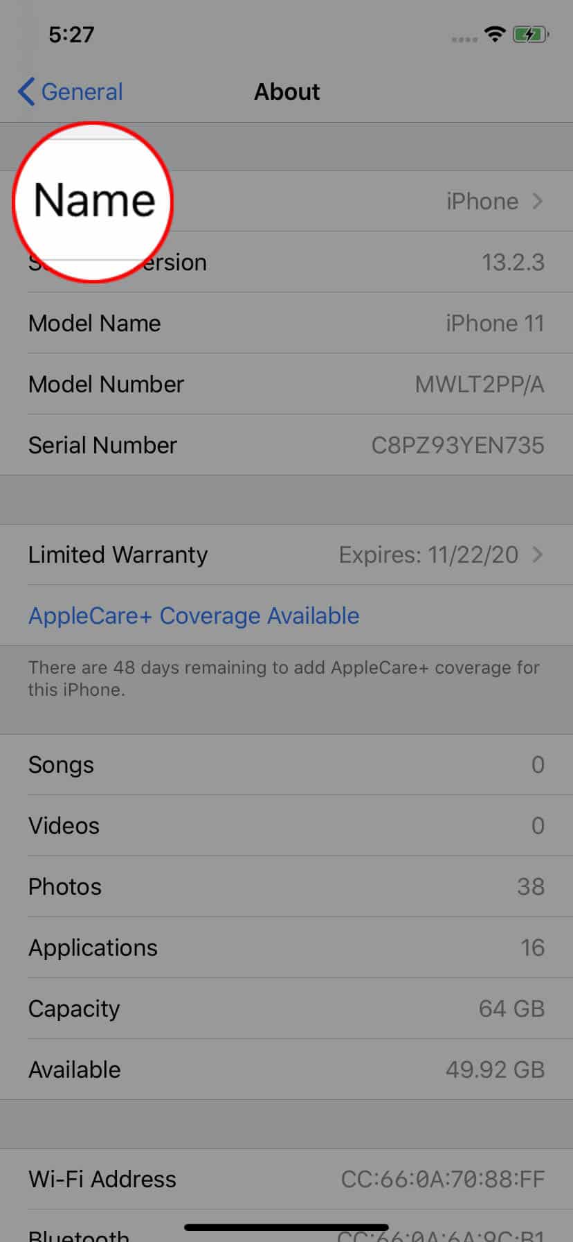 iphone 11 change name iphone name - TheCellGuide