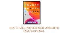 add a personal email account