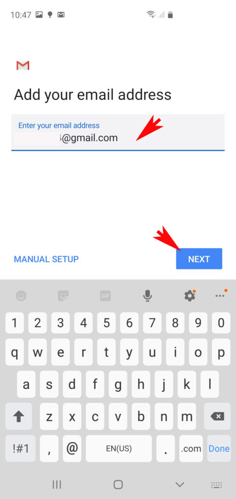 samsung s20 email app