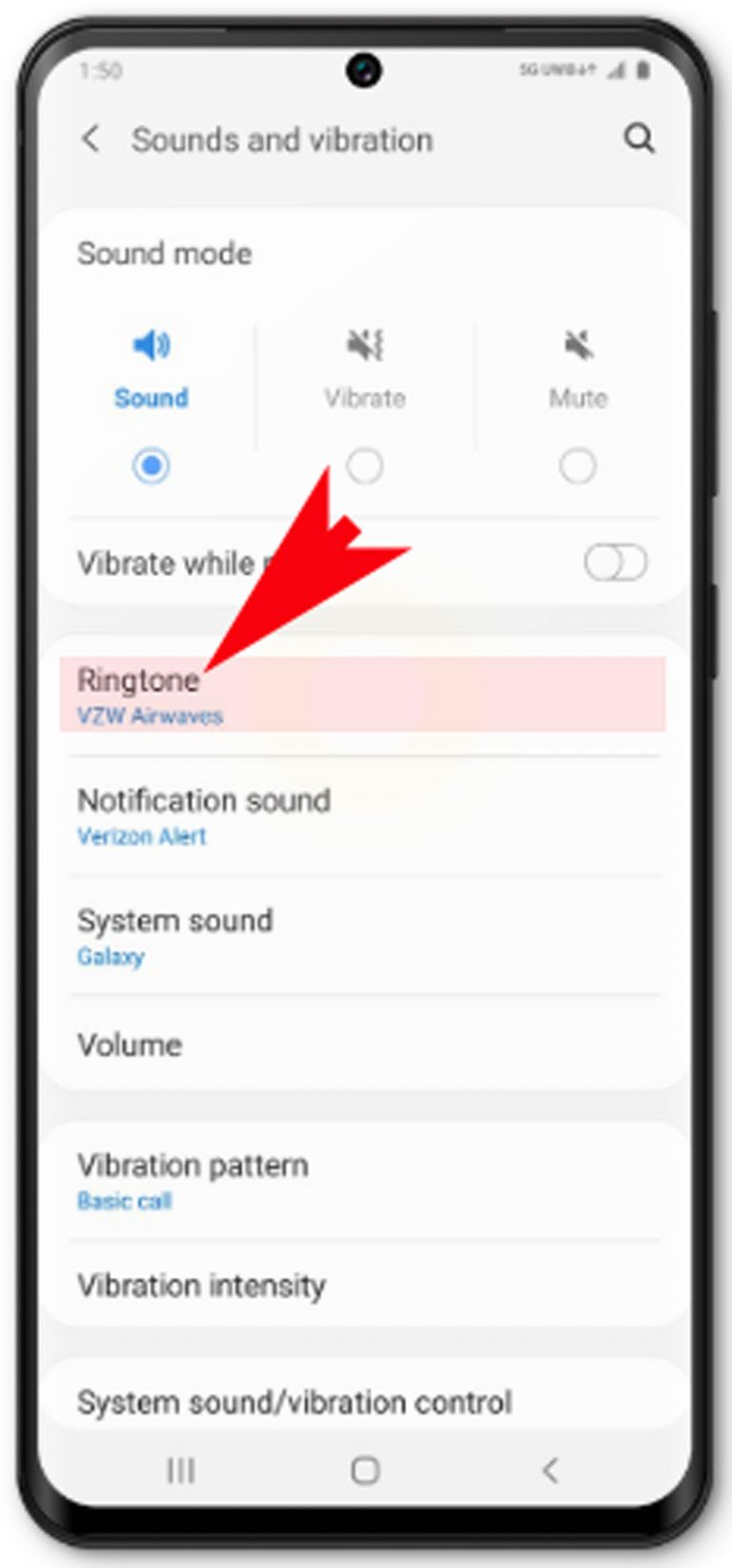 how to change galaxy s20 ringtone - ringtone - TheCellGuide