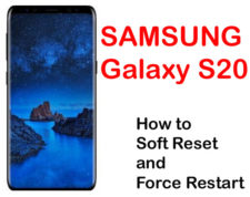 how to soft reset and force restart galaxy s20