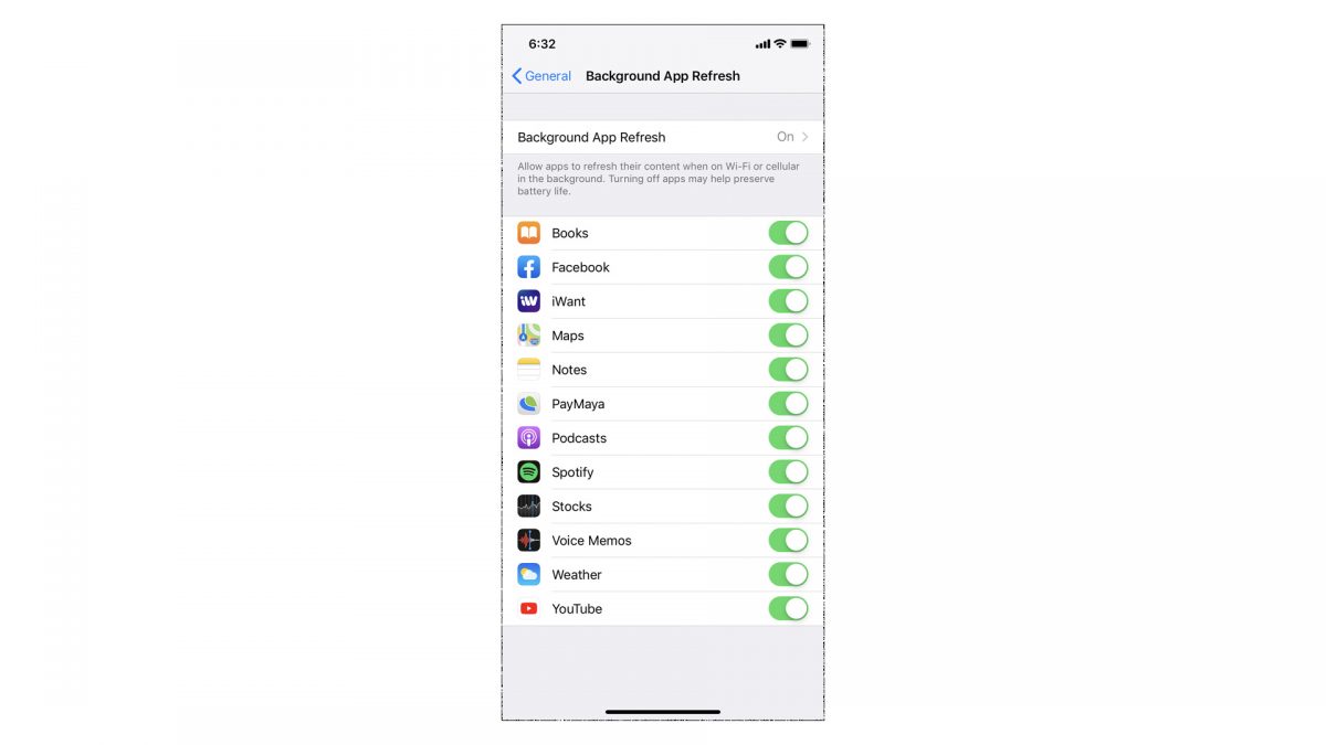 Disable Background App Refresh - TheCellGuide
