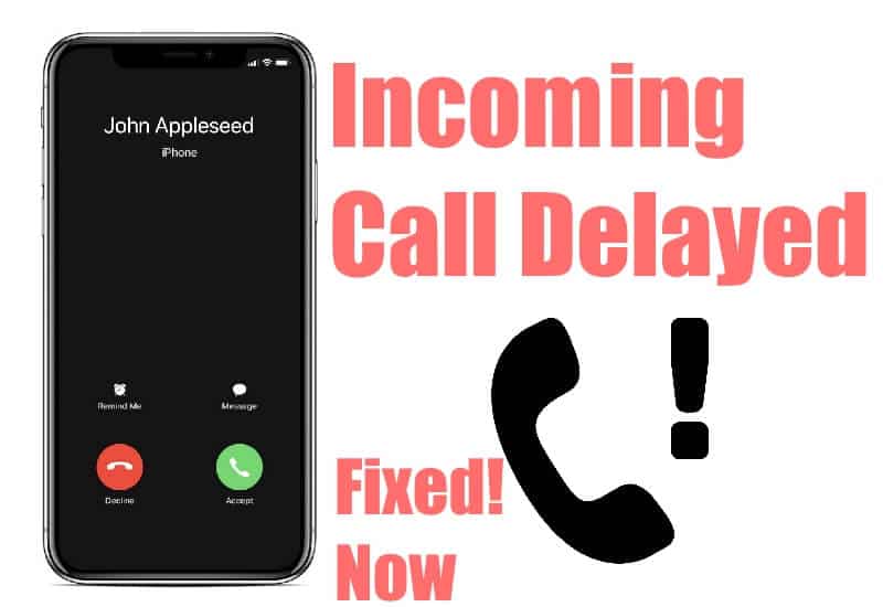 Incoming Call Delay on iPhone XR - TheCellGuide