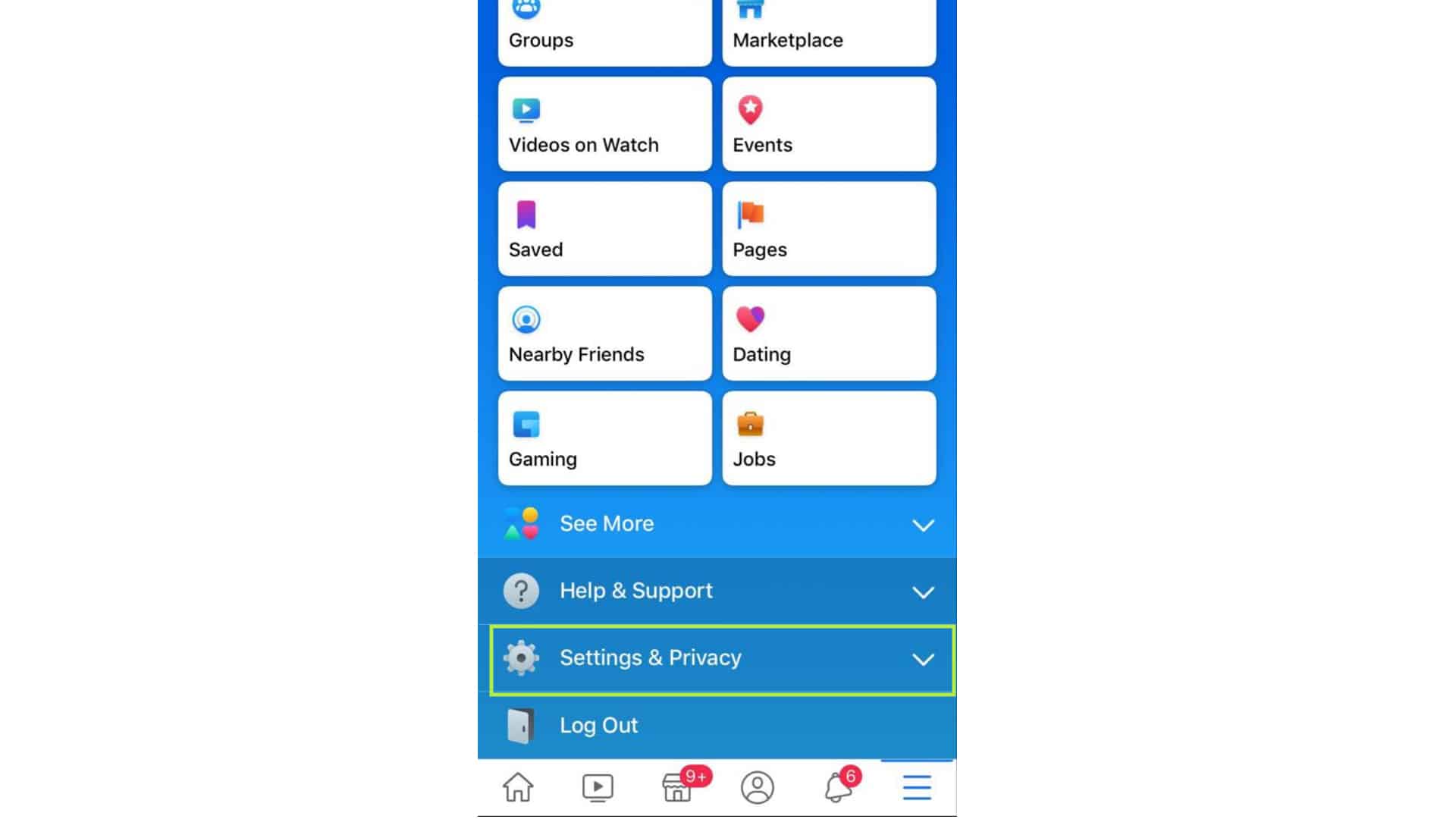 facebook settings and privacy