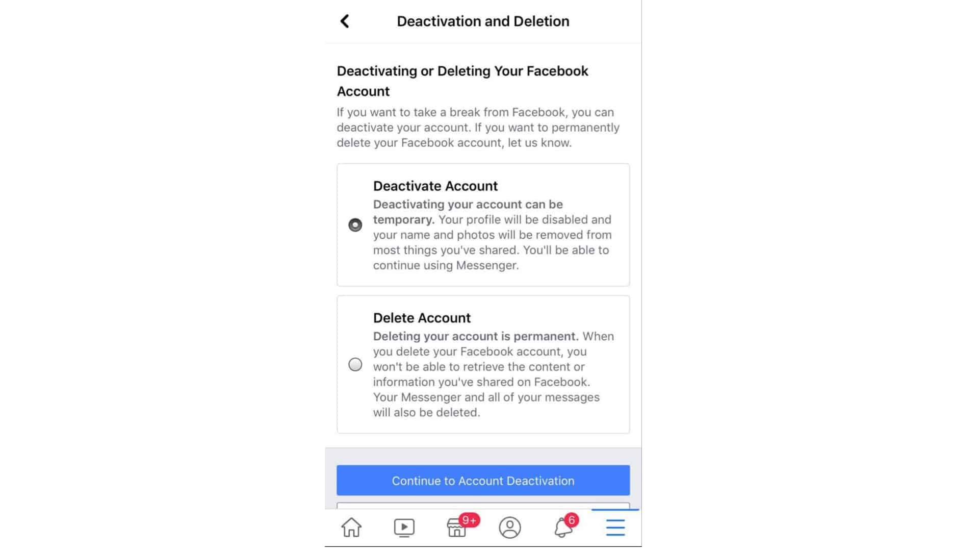 How to Deactivate Facebook Account in 26: A Quick Guide