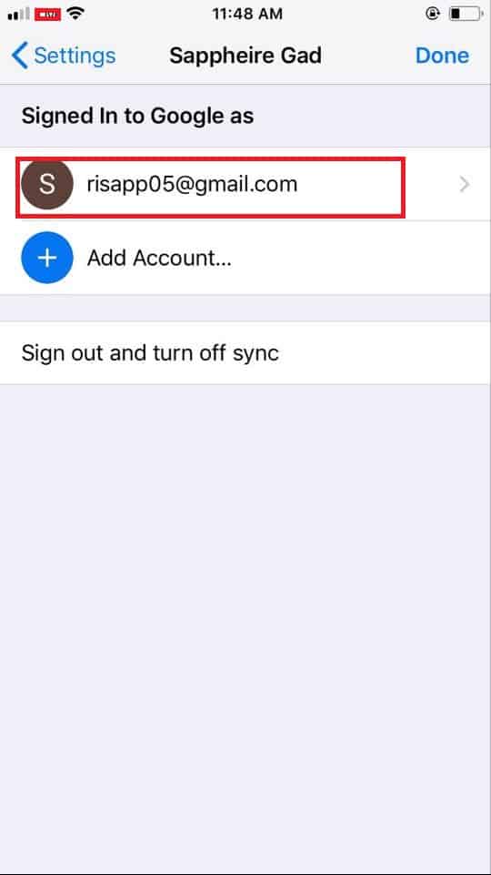 How to sync contacts from gmail to iphone 11