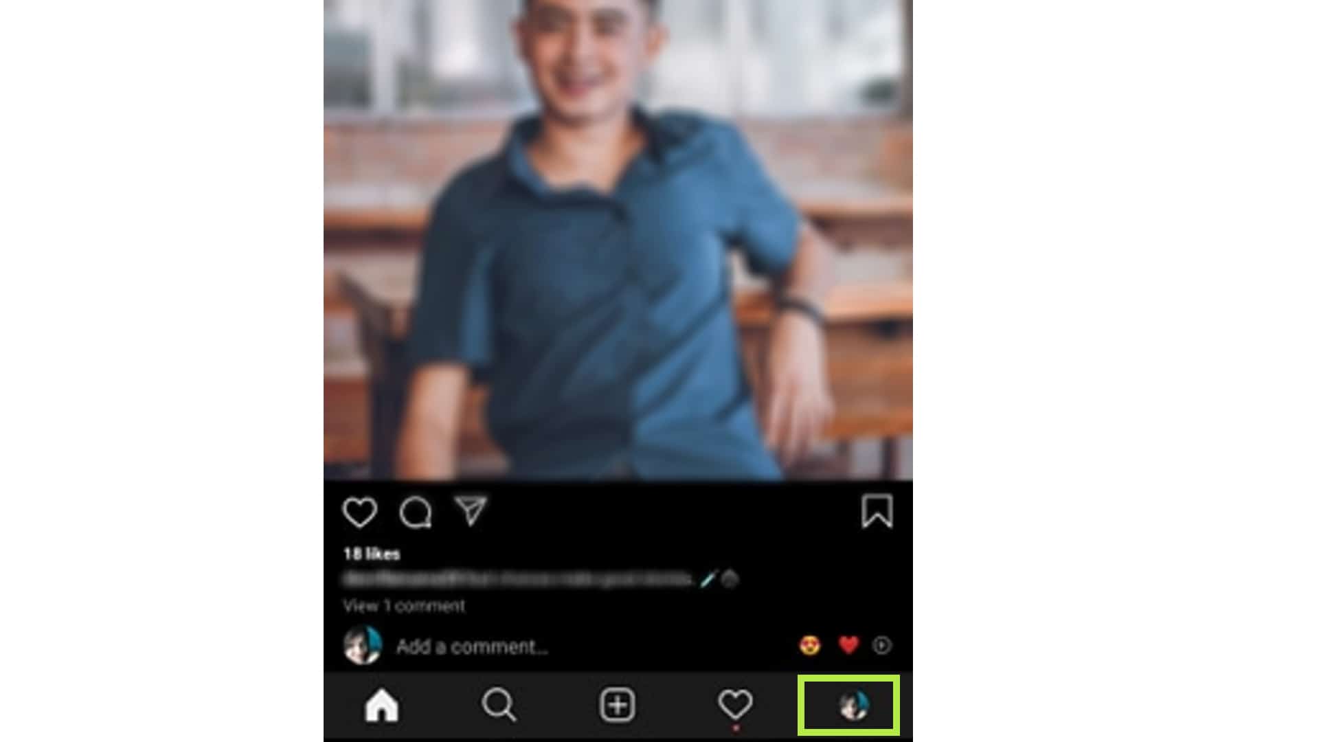 use instagram promote button
