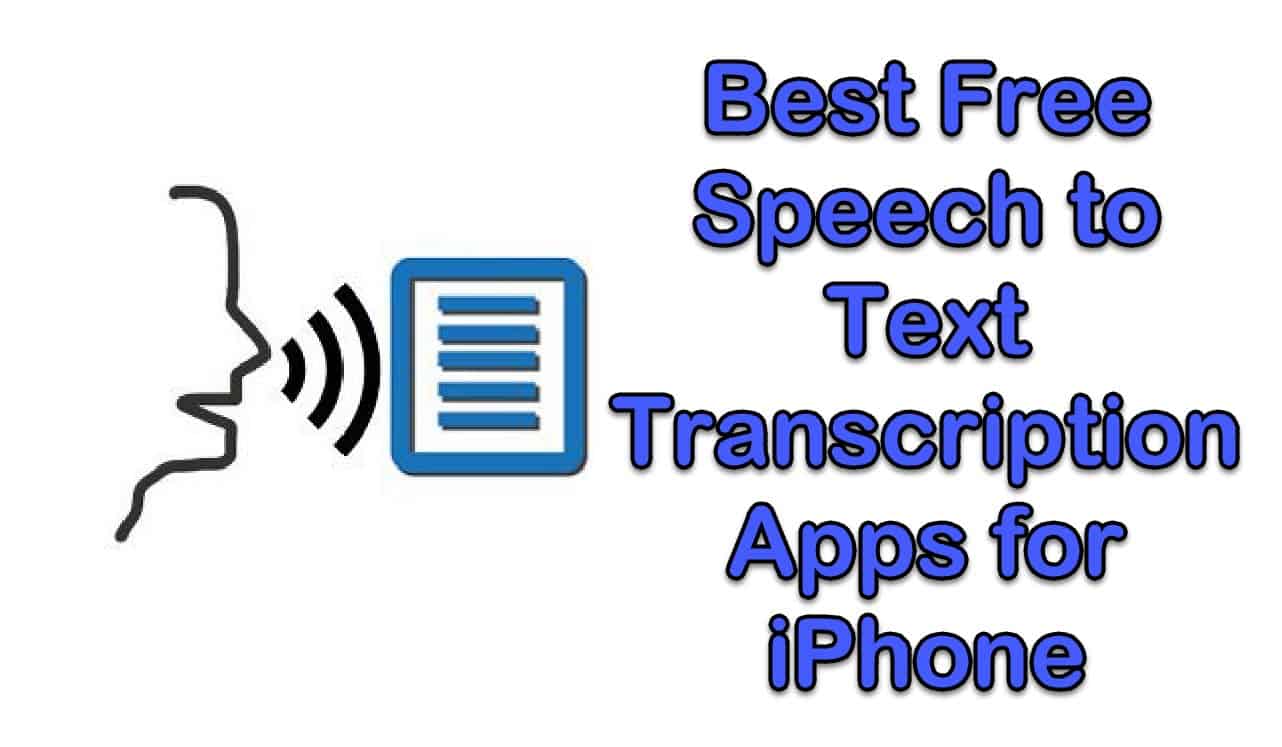 transcribe speech to text application os x