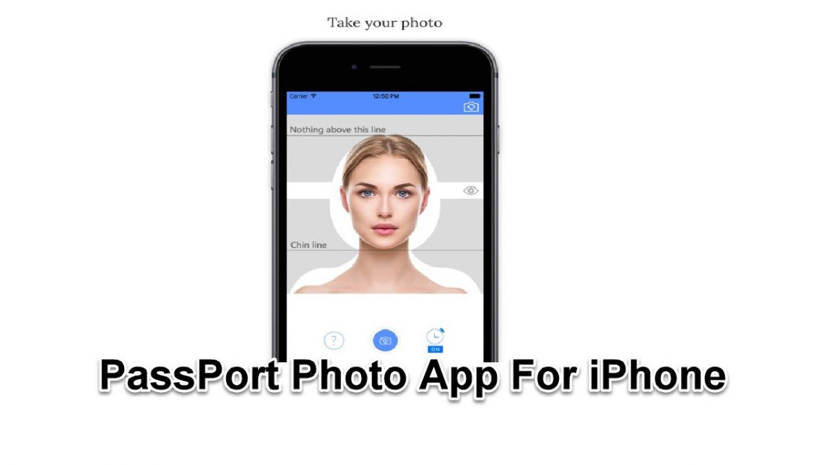 free passport photo app