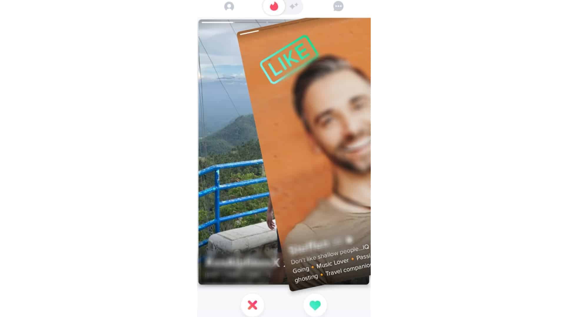 use tinder swipe right - TheCellGuide