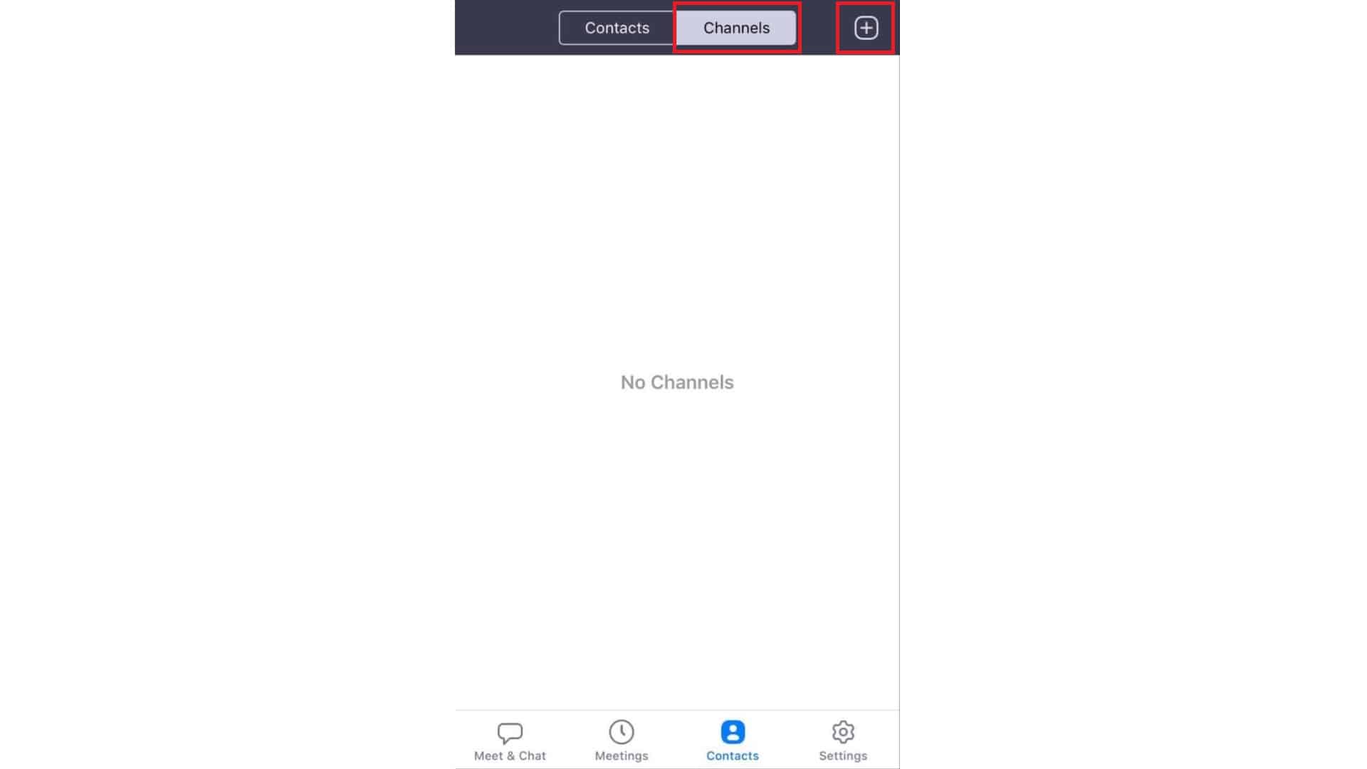 How-to-Create-a-New-Channel-on-Zoom for-iOS-2020