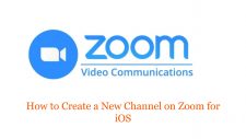 How to Create a New Channel on Zoom for iOS