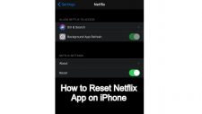 reset netflix app on iphone