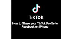 share your tiktok profile to facebook