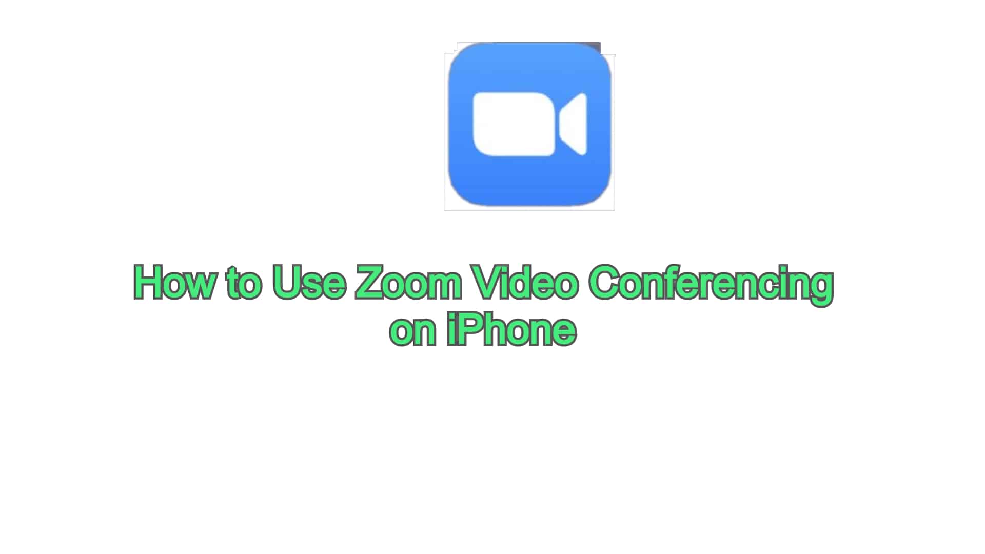 zoom video conferencing