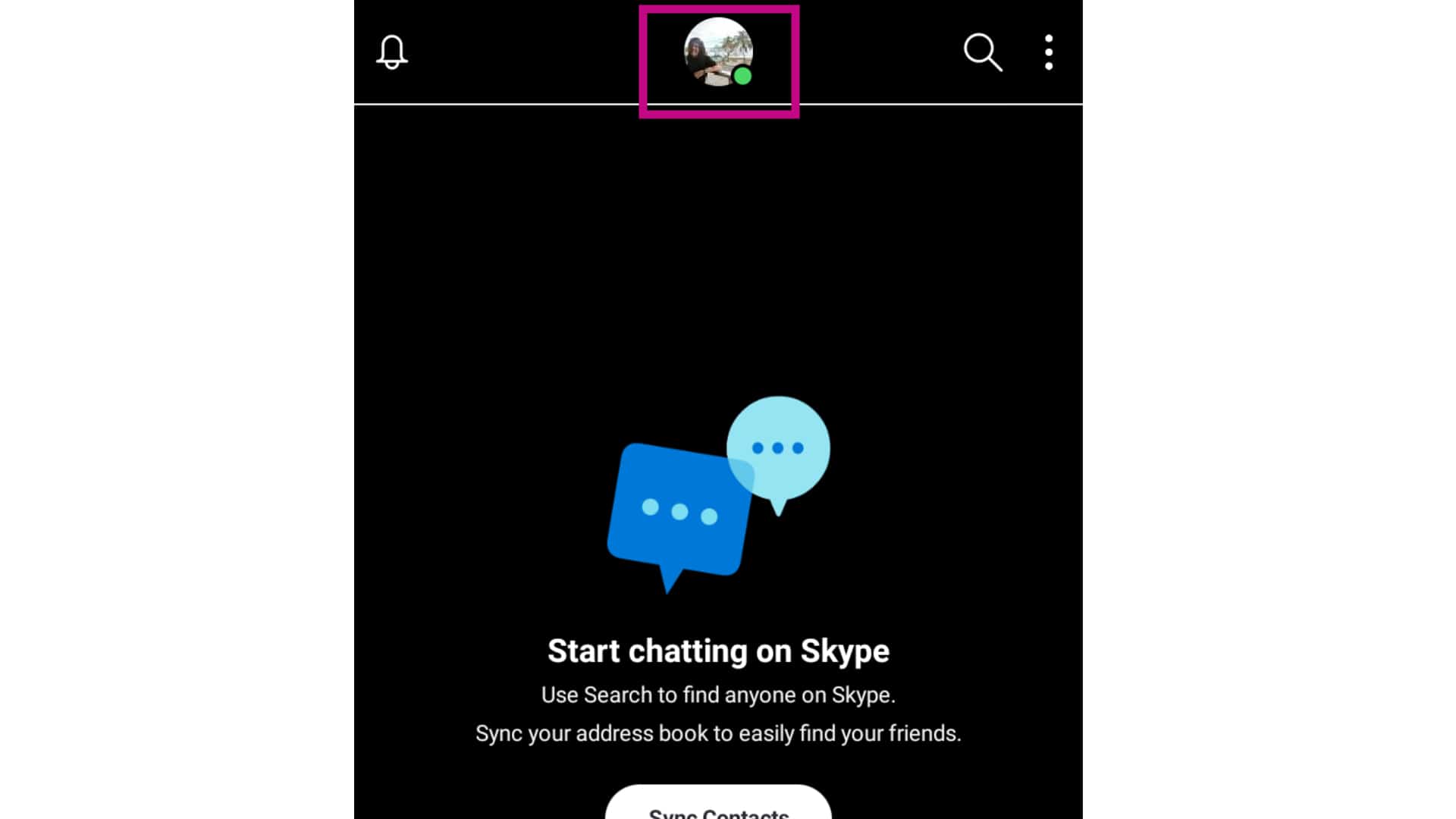 skype change profile picture