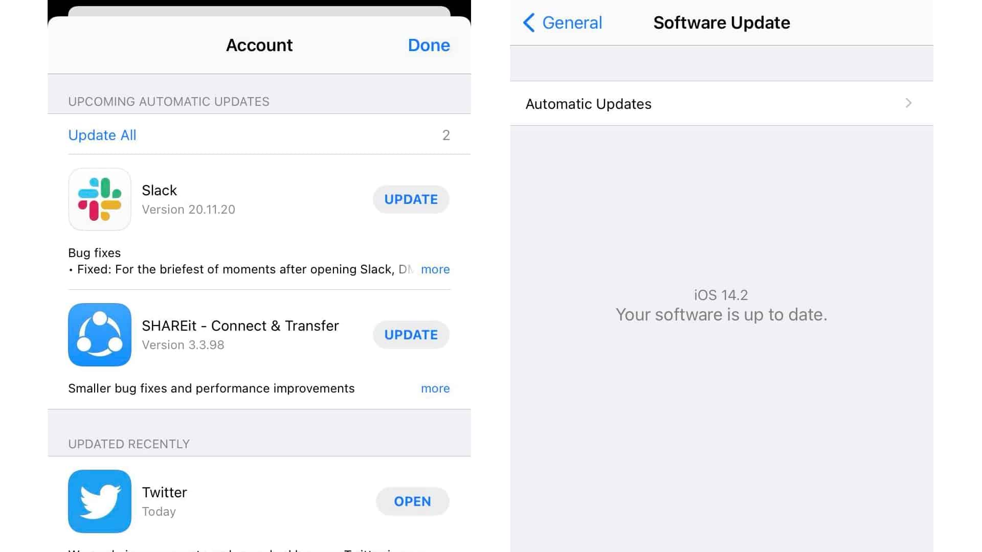 software update iphone 12 pro max