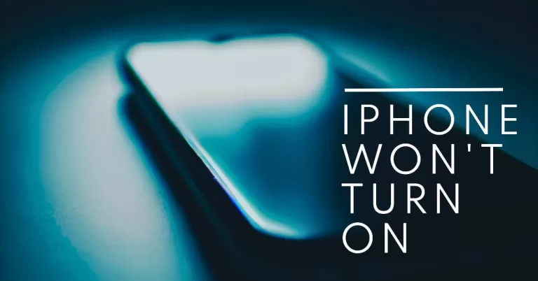 iphone 12 won't turn on