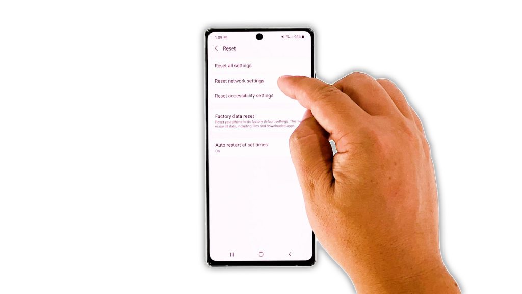 galaxy note 20 cant send sms android 11 3