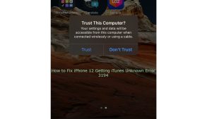 How to Fix iPhone 12 Getting iTunes Unknown Error 3194 or iPhone Could Not Be Restored
