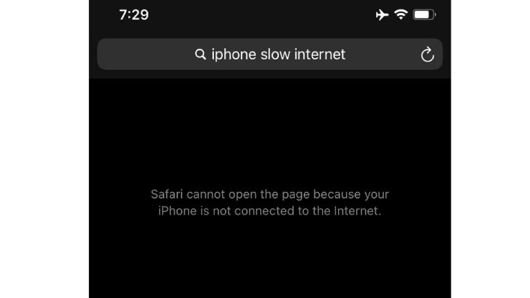 iphone 12 internet slow