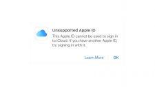 unsupported apple id error on iphone 12