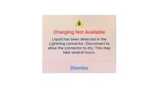 How to Fix Liquid Detected Prompt on iPhone 12