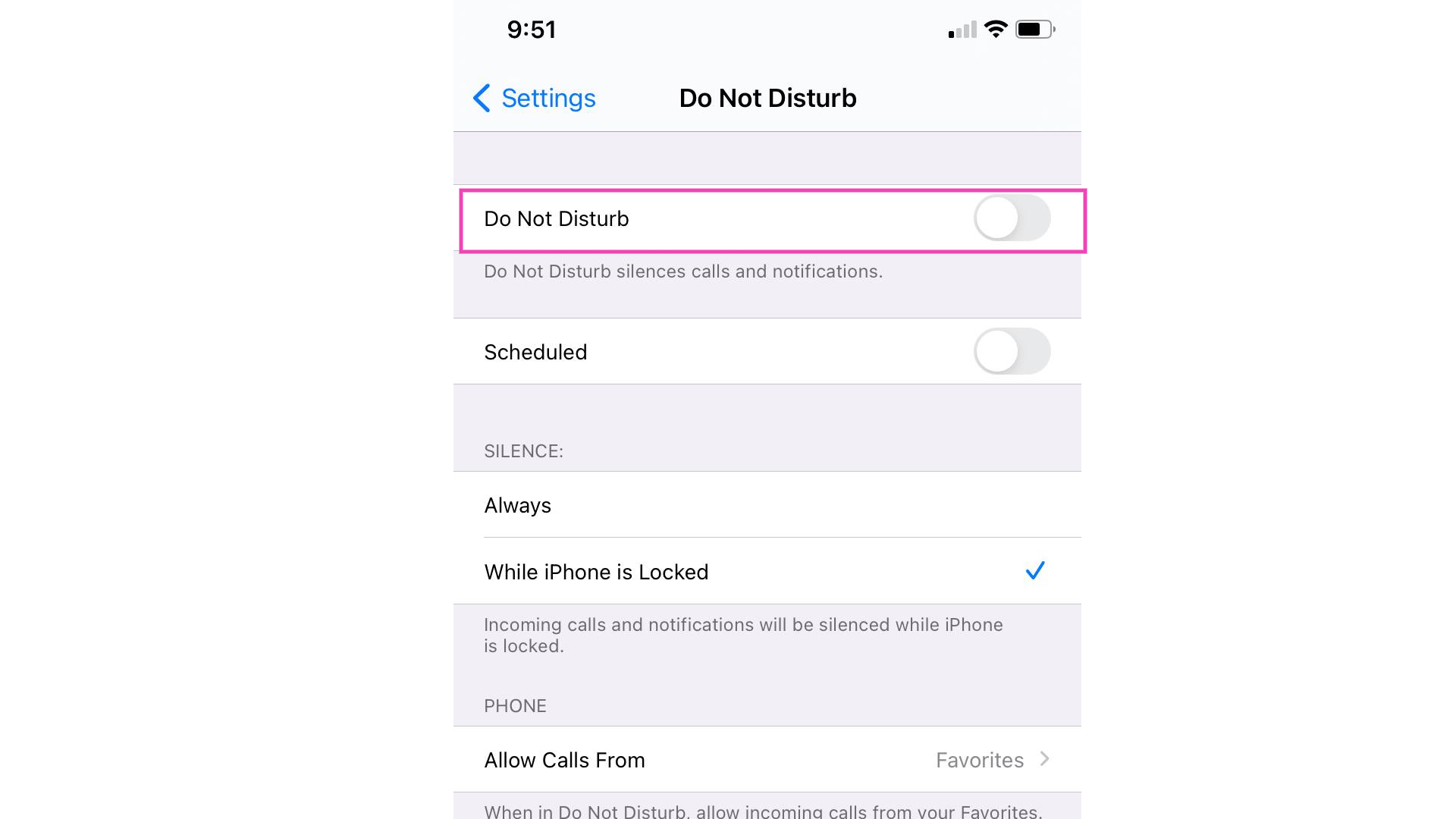 iphone-12-do-not-disturb - TheCellGuide