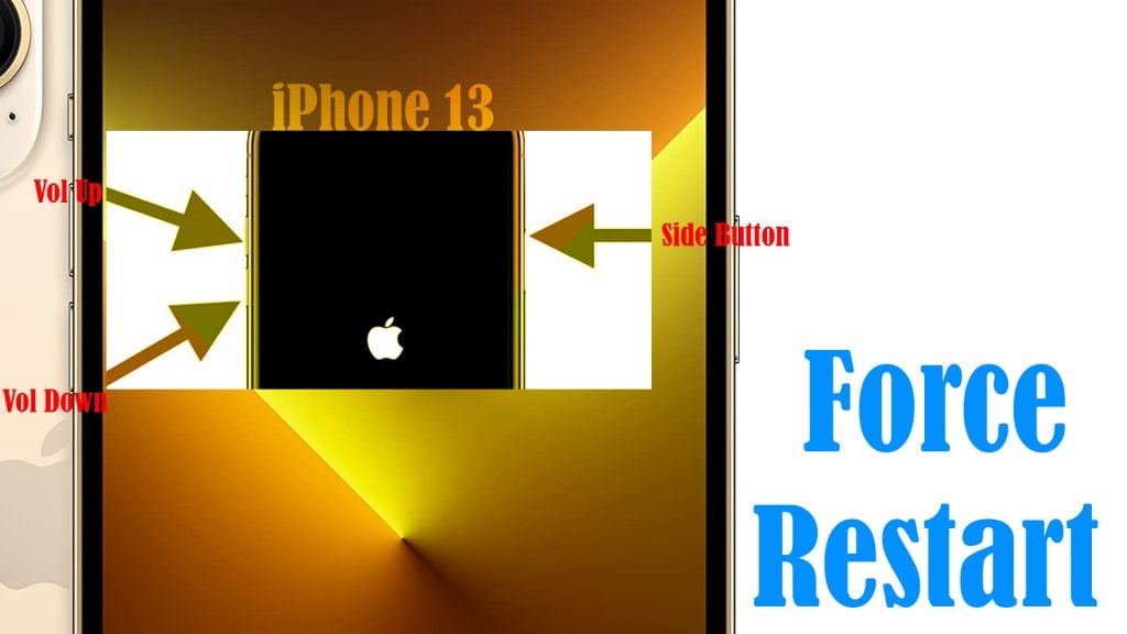 fix iphone 13 wont turn on force restart