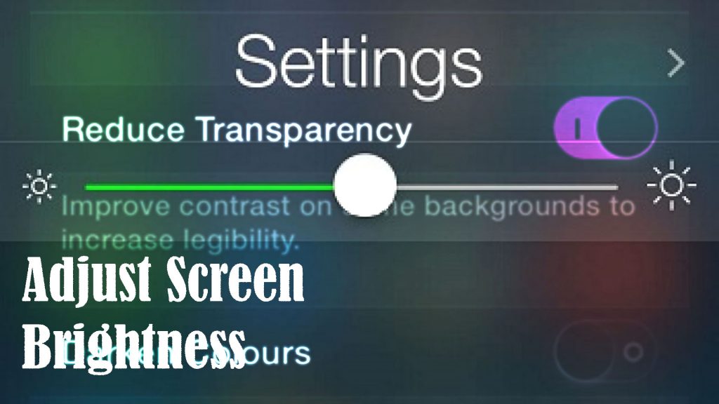 fix iphone13 screen flickering screen brightness transparency