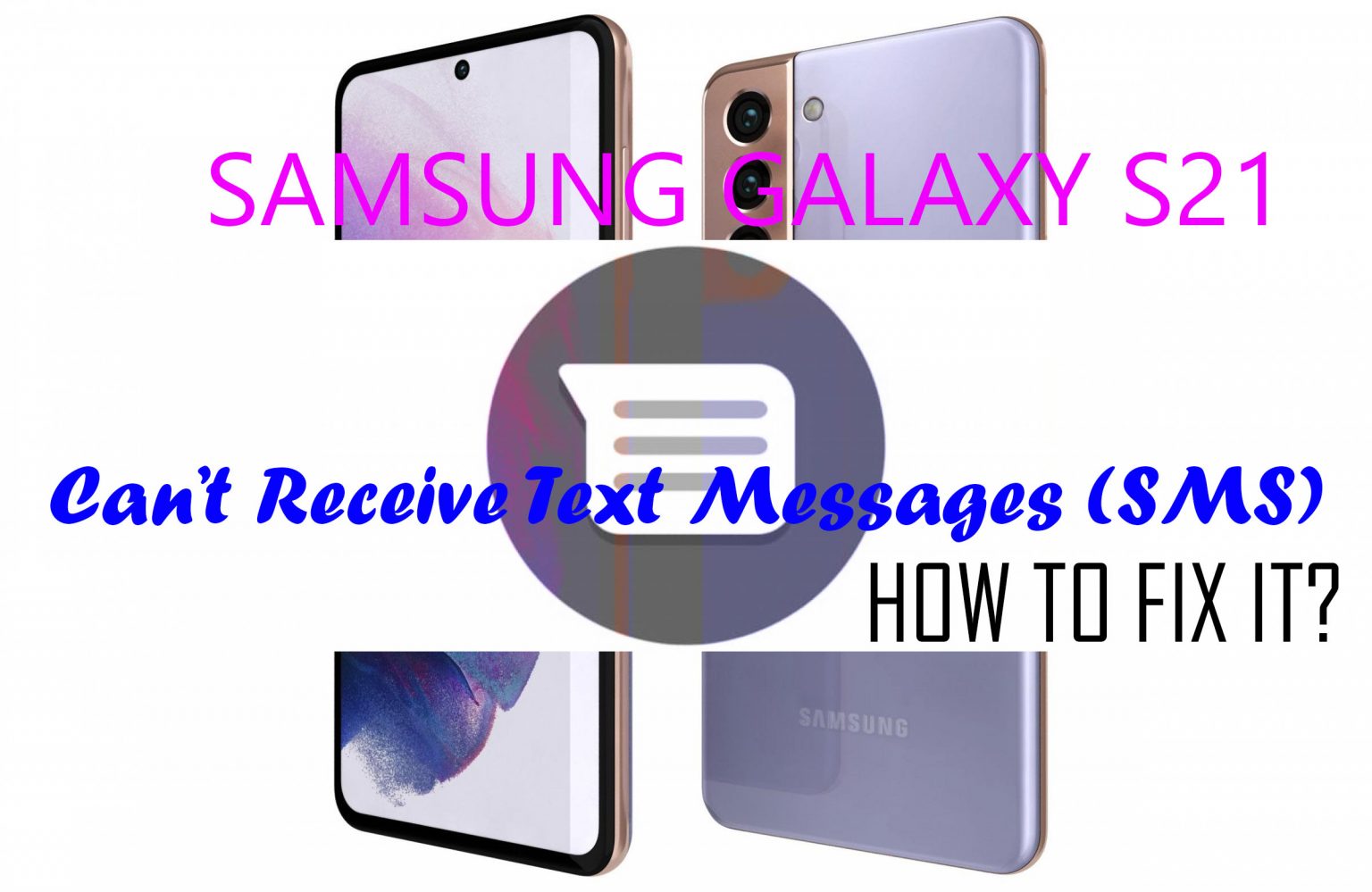 how do i block text messages on my samsung galaxy s21