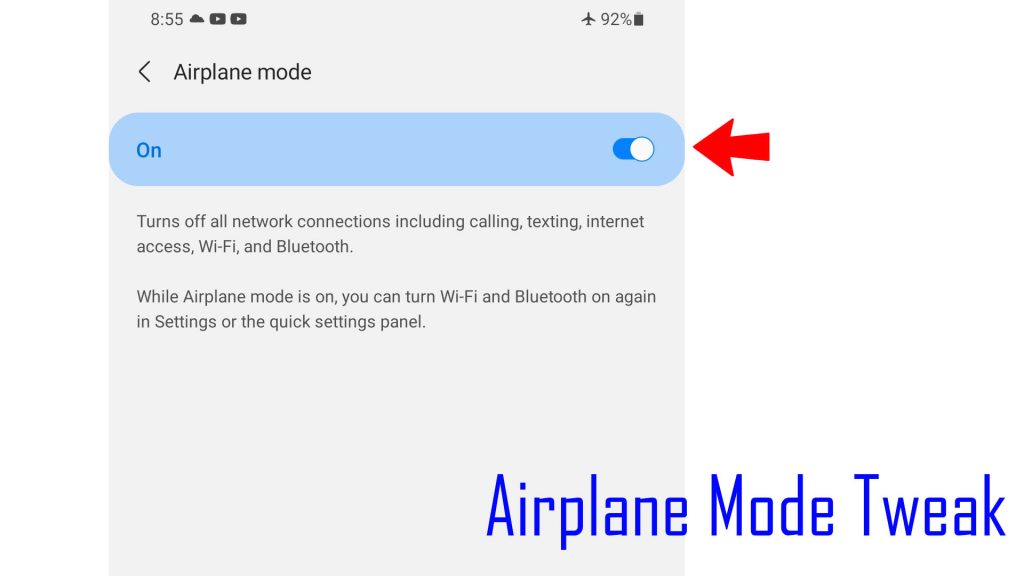 fix galaxy s21keepslosingsignal airplanemodetrick