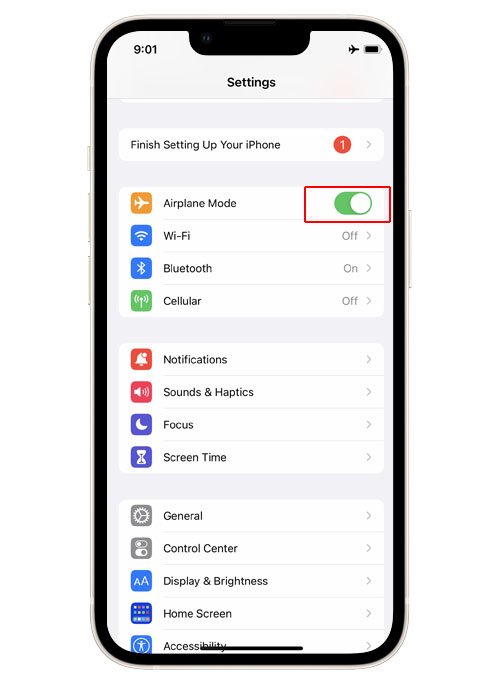 fix iphone 13 slow internet connection airplanemode